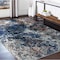 Homeroots 5 x 8 ft. Blue & White Abstract Ocean Area Rug 395932 - alternate 3